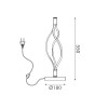 ΕΠΙΤΡΑΠΕΖΙΟ Φ/Σ  LED 30W 2400LM CCT IP20 ΜΑΥΡΟ ΑΛΟΥΜΙΝΙΟ + ΑΚΡΥΛΙΚΟ