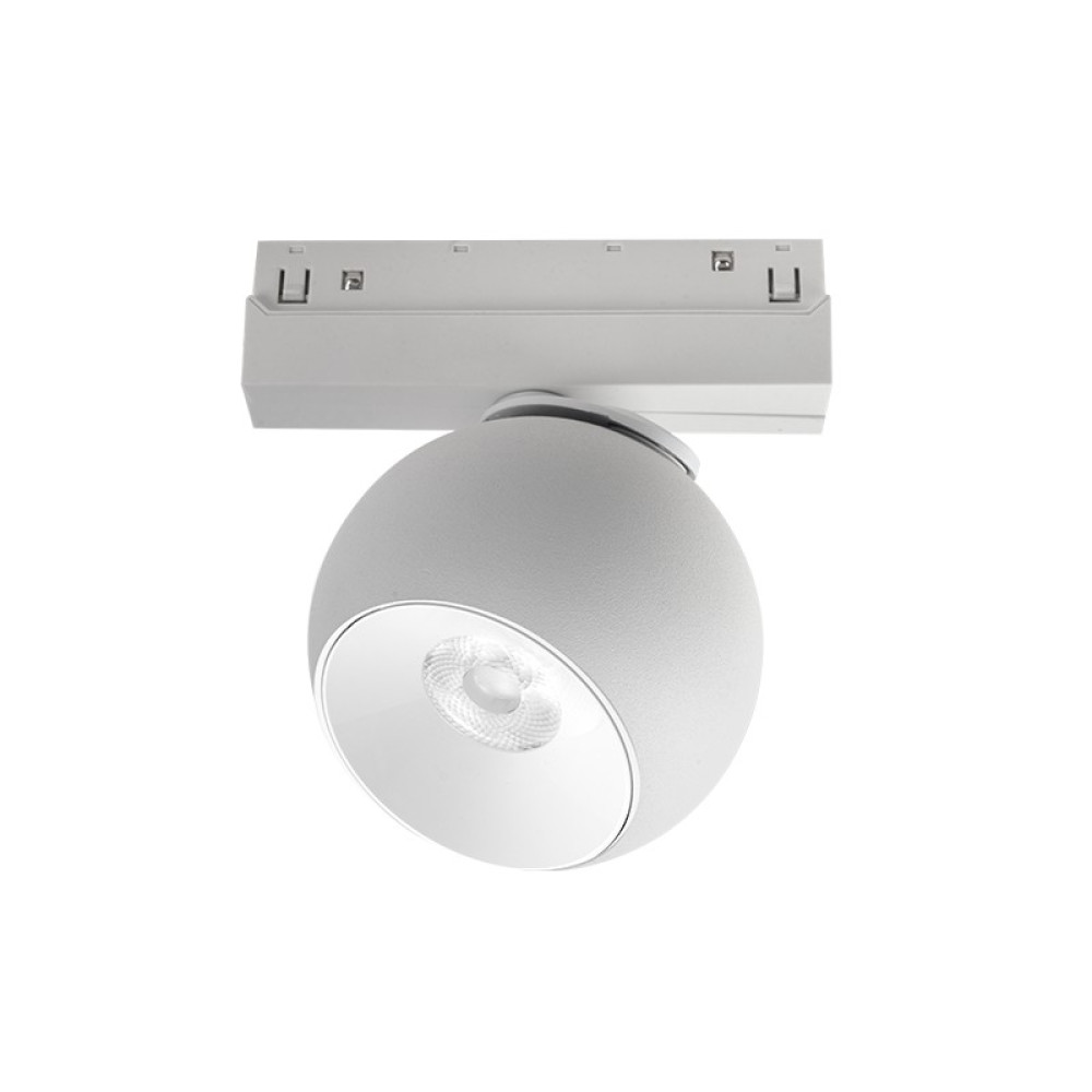 ΜΑΓΝΗΤΙΚΟ ΣΠΟΤ ΛΕΥΚΟ 48V DC 12W 3000K 1000LM 36° Ra90 Φ100X134mm