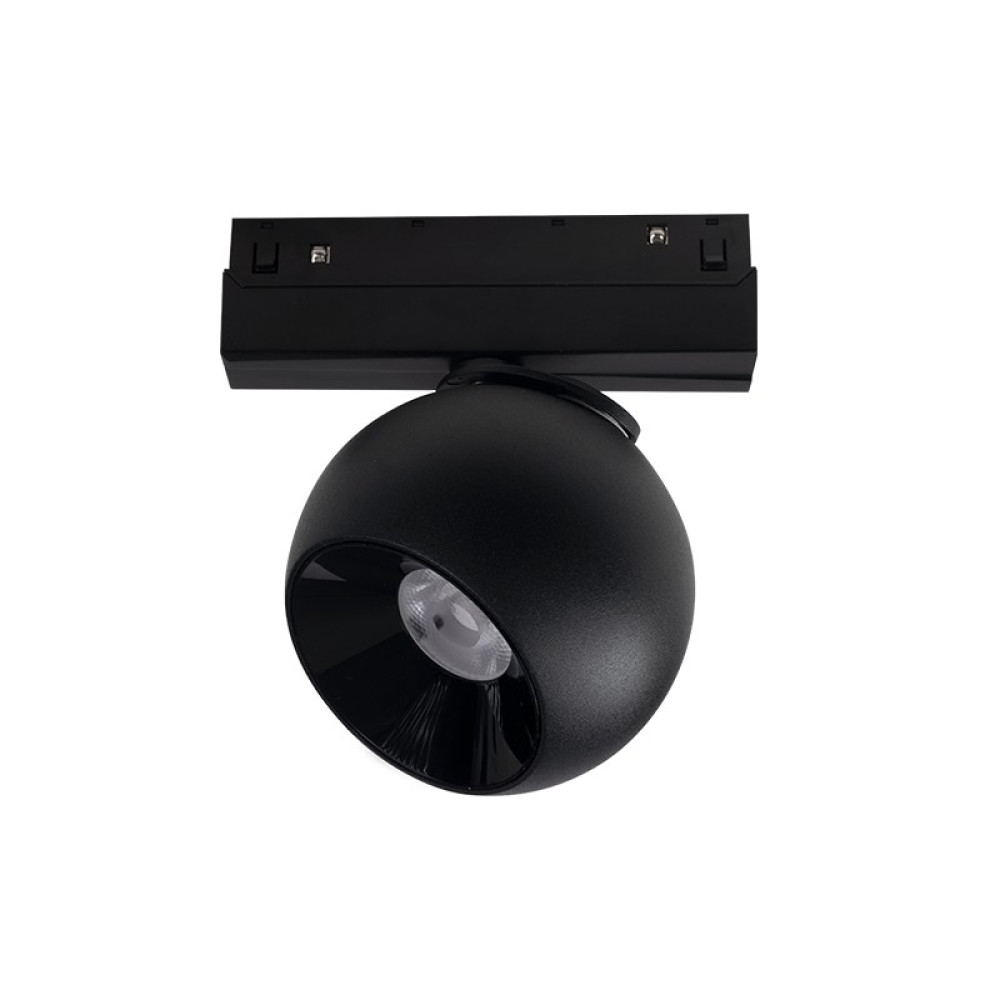 ΜΑΓΝΗΤΙΚΟ ΣΠΟΤ ΜΑΥΡΟ 48V DC 12W 4000K 1050LM 36° Ra90 Φ100X134mm