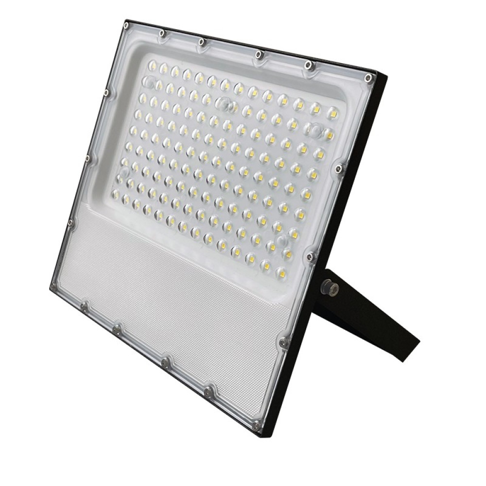 LED SMD ΠΡΟΒΟΛΕΑΣ ΜΑΥΡΟΣ 100-277V AC 100W 4000K 12000LM IP65 Ra80 5YRS IK08 ΒΑΛΒΙΔΑ ΕΚΤΟΝΩΣΗΣ