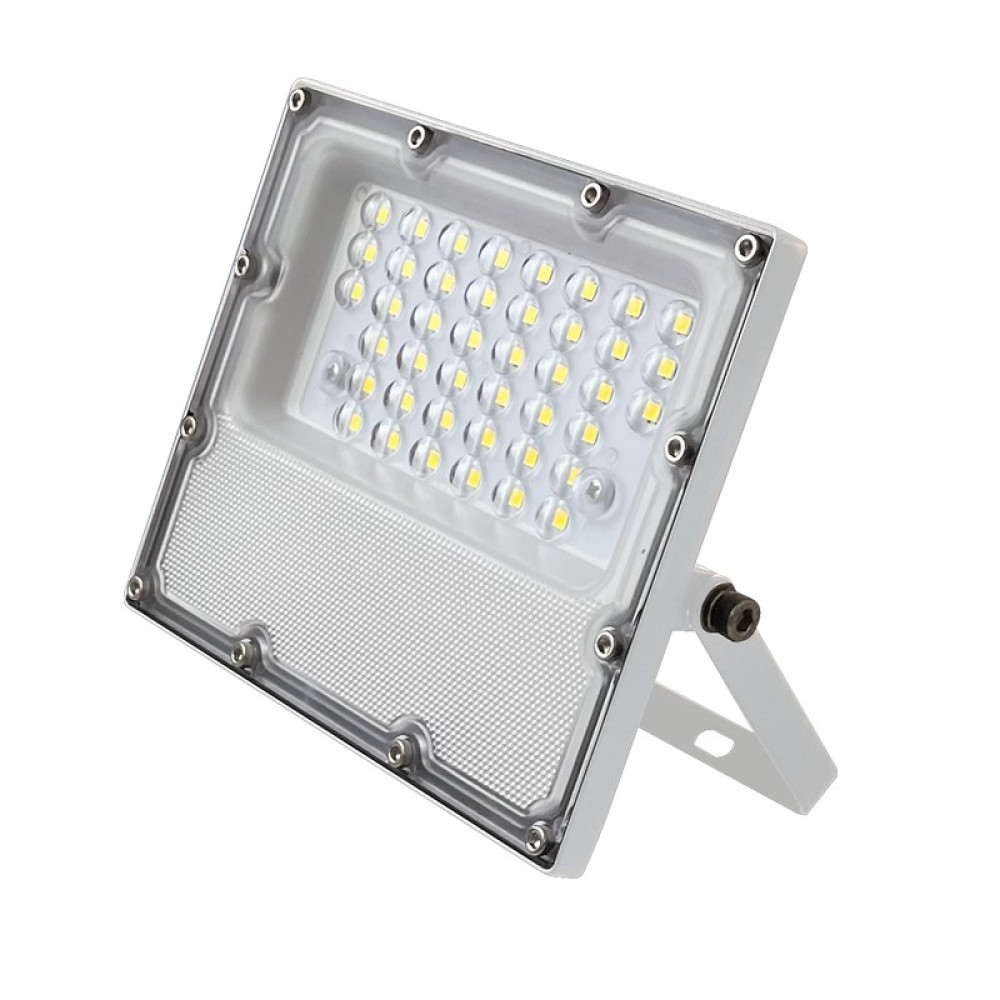 LED SMD ΠΡΟΒΟΛΕΑΣ ΛΕΥΚΟΣ 100-277V AC 10W 6000K 1200LM IP65 Ra80 5YRS IK08 ΒΑΛΒΙΔΑ ΕΚΤΟΝΩΣΗΣ