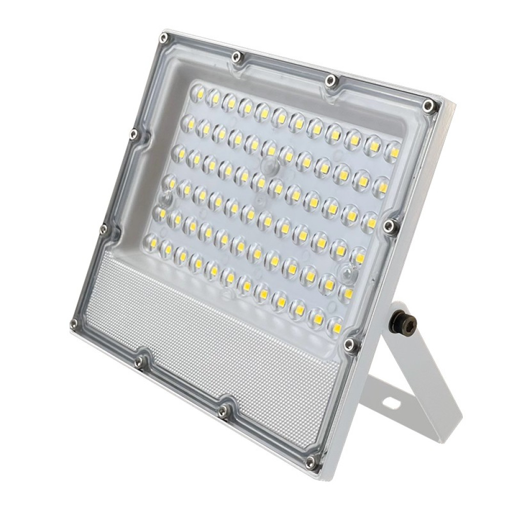 LED SMD ΠΡΟΒΟΛΕΑΣ ΛΕΥΚΟΣ 100-277V AC 30W 6000K 3600LM IP65 Ra80 5YRS IK08 ΒΑΛΒΙΔΑ ΕΚΤΟΝΩΣΗΣ
