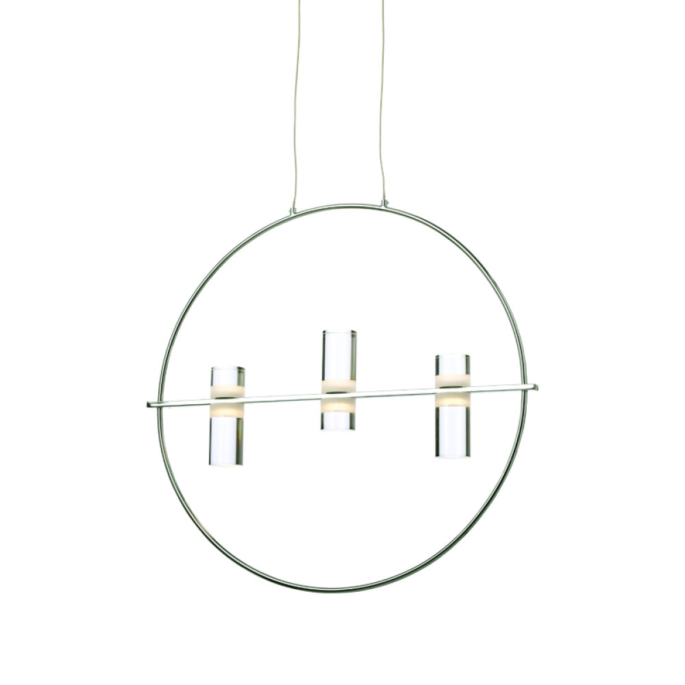 NETTO ΦΩΤΙΣΤΙΚΟ ΚΡΕΜΑΣΤΟ ΧΡΩΜΙΟ ΑΛΟΥΜΙΝΙΟ LED 12W 3000K 1080Lm IP20 530Χ1730mm
