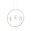 NETTO ΦΩΤΙΣΤΙΚΟ ΚΡΕΜΑΣΤΟ ΧΡΩΜΙΟ ΑΛΟΥΜΙΝΙΟ LED 12W 3000K 1080Lm IP20 530Χ1730mm