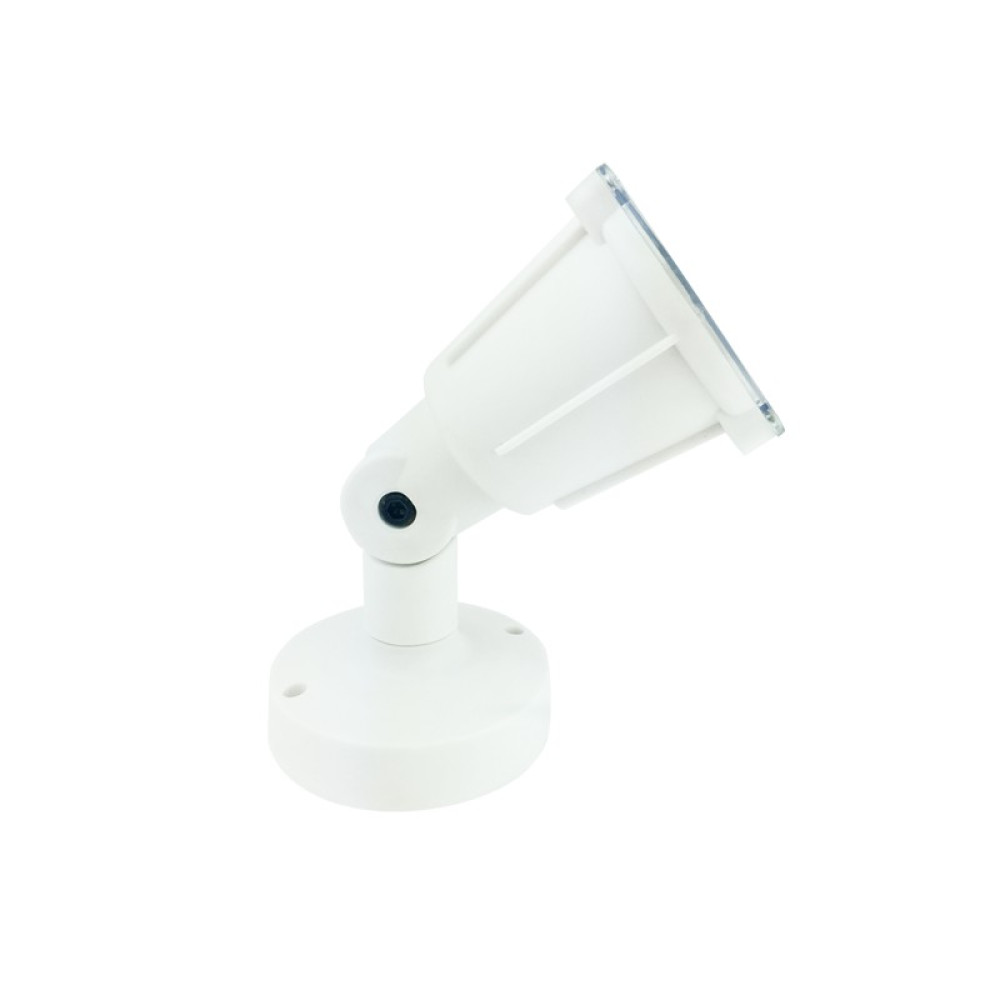 LED PP WHITE SPOT LIGHT230V IP54 6W 3000K 480Lm SMD120°Ra80