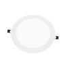 LED ΧΩΝΕΥΤΟ ΦΩΤΙΣΤΙΚΟ ΛΕΥΚΟ ΣΤΡΟΓΓΥΛΟ 230V AC 22W 6500K 2400LM Ra80 Φ220