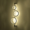 ΕΠΙΤΟΙΧΙΟ ΦΩΤΙΣΤΙΚΟ LED ACA KY011BFCBK RINGY ΑΜΜΩΔΕΣ ΜΑΥΡΟ ΑΛΟΥΜΙΝΙΟ + ΣΙΛΙΚΟΝΗ 25W 2800K-3200K-4000K 1200LM IP20 200X250X300MM