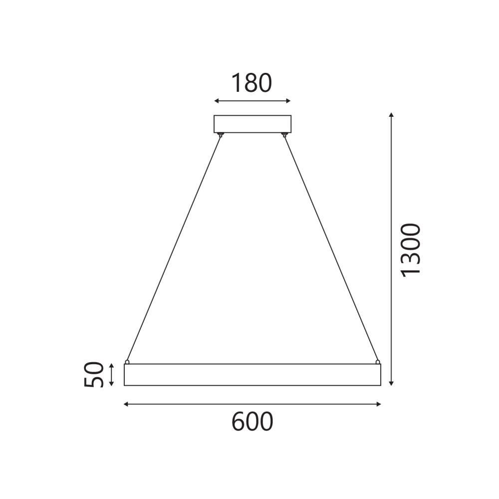 ΚΡΕΜΑΣΤΟ ΦΩΤΙΣΤΙΚΟ LED ACA KY011EC92C RUNO ΜΑΤ ΑΣΗΜΙ ΑΛΟΥΜΙΝΙΟ + ΣΙΛΙΚΟΝΗ 30W 2800K-3200K-4000K 900LM IP20 Φ600MM