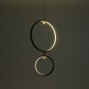 ΚΡΕΜΑΣΤΟ ΦΩΤΙΣΤΙΚΟ LED ACA KY011ECBK TWIN ΑΜΜΩΔΕΣ ΜΑΥΡΟ ΑΛΟΥΜΙΝΙΟ + ΣΙΛΙΚΟΝΗ 30W 2800K-3200K-4000K 1200LM IP20 250+400MM