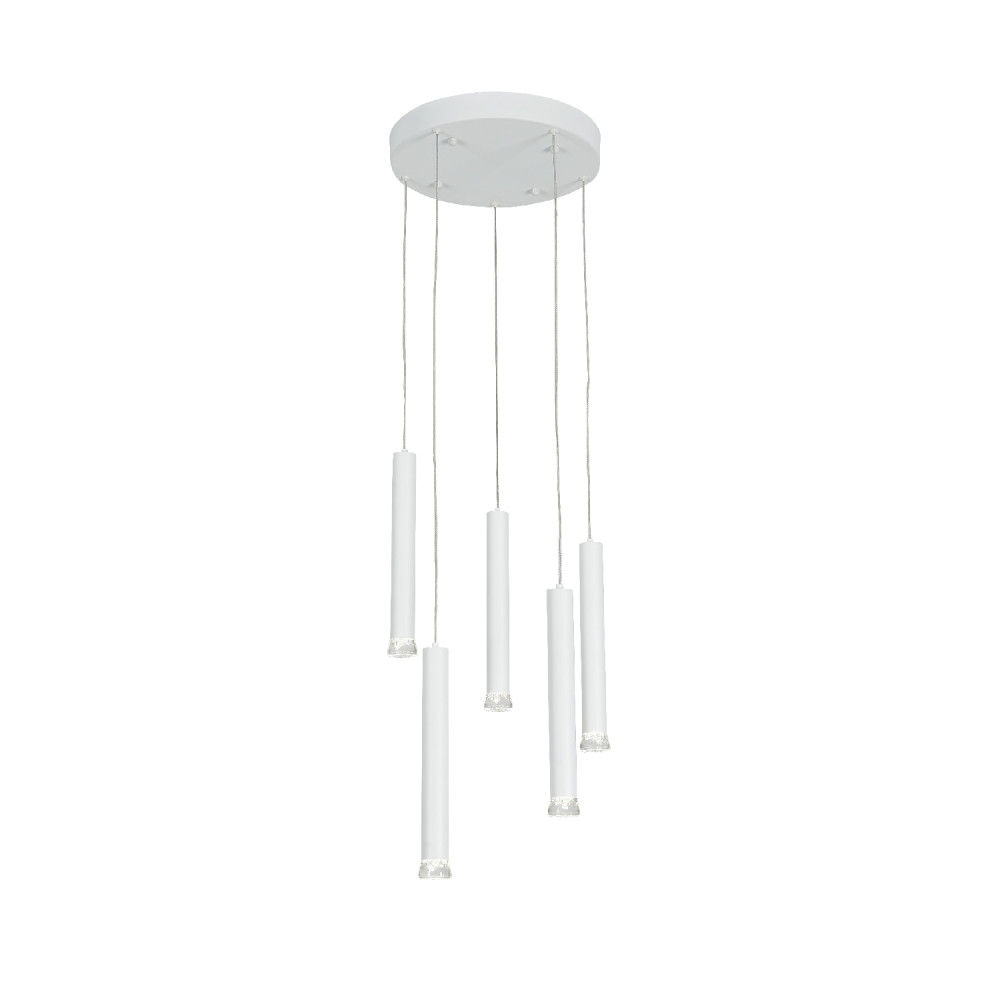 ΚΡΕΜΑΣΤΟ ΦΩΤΙΣΤΙΚΟ LED ACA KY011NC255WH RAPENZO ΑΜΜΩΔΕΣ ΛΕΥΚΟ ΑΛΟΥΜΙΝΙΟ 30W 2800K-3200K-4000K 1200LM IP20 Φ30ΜΜXH 300ΜΜX5PCS