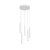 ΚΡΕΜΑΣΤΟ ΦΩΤΙΣΤΙΚΟ LED ACA KY011NC255WH RAPENZO ΑΜΜΩΔΕΣ ΛΕΥΚΟ ΑΛΟΥΜΙΝΙΟ 30W 2800K-3200K-4000K 1200LM IP20 Φ30ΜΜXH 300ΜΜX5PCS