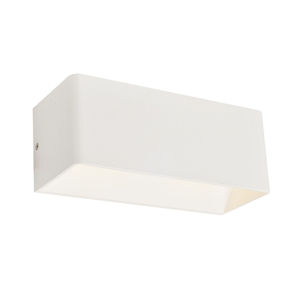 NEPHELE-ΦΩΤΙΣΤΙΚΟ ΕΠΙΤΟΙΧΟ ΛΕΥΚΟ ΜΕΤΑΛΛΙΚΟ LED COB 2X3W 4000K 590LM IP20 25X10X10CM