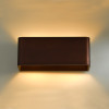 NEPHELE-ΦΩΤΙΣΤΙΚΟ ΕΠΙΤΟΙΧΟ ΚΑΦΕ ΜΕΤΑΛΛΙΚΟ LED COB 2X3W 3000K 560LM IP20 25X10X10CM