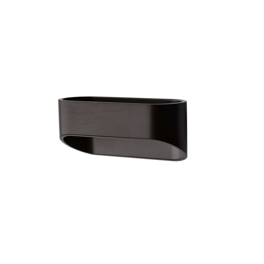 NEPHELE-ΦΩΤΙΣΤΙΚΟ ΕΠΙΤΟΙΧΟ ΜΑΥΡΟ ΜΑΤ ΜΕΤΑΛΛΙΚΟ LED COB  1X3W 3000K 280LM IP20 16X10X7,5CM