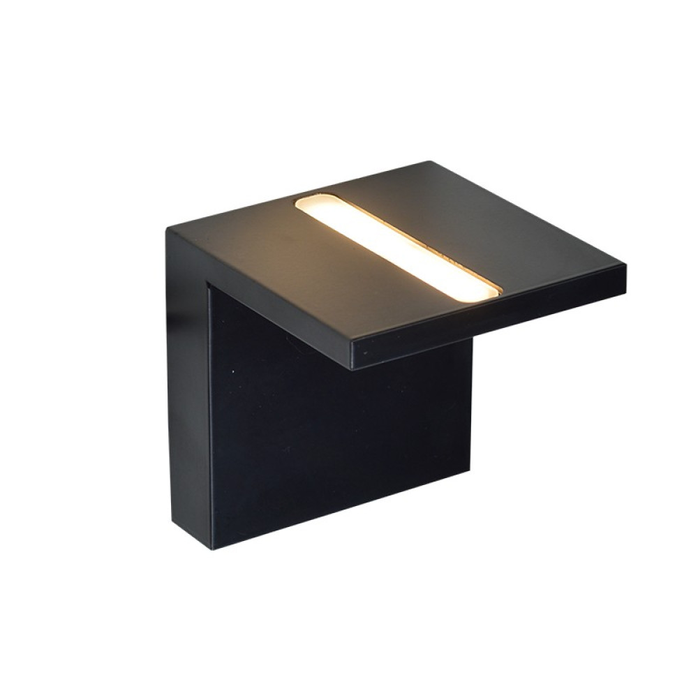 NETTO ΦΩΤΙΣΤΙΚΟ ΕΠΙΤΟΙΧΟ ΜΑΥΡΟ ΜΑΤ ΜΕΤΑΛΛΙΚΟ LED 4W 3000K 330Lm IP20 100Χ100mm