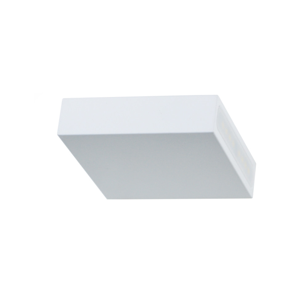 NETTO ΦΩΤΙΣΤΙΚΟ ΕΠΙΤΟΙΧΟ ΜΑΤ ΛΕΥΚΟ ΜΕΤΑΛΛΙΚΟ LED 4W 3000K 330Lm IP20 100Χ150Χ25mm