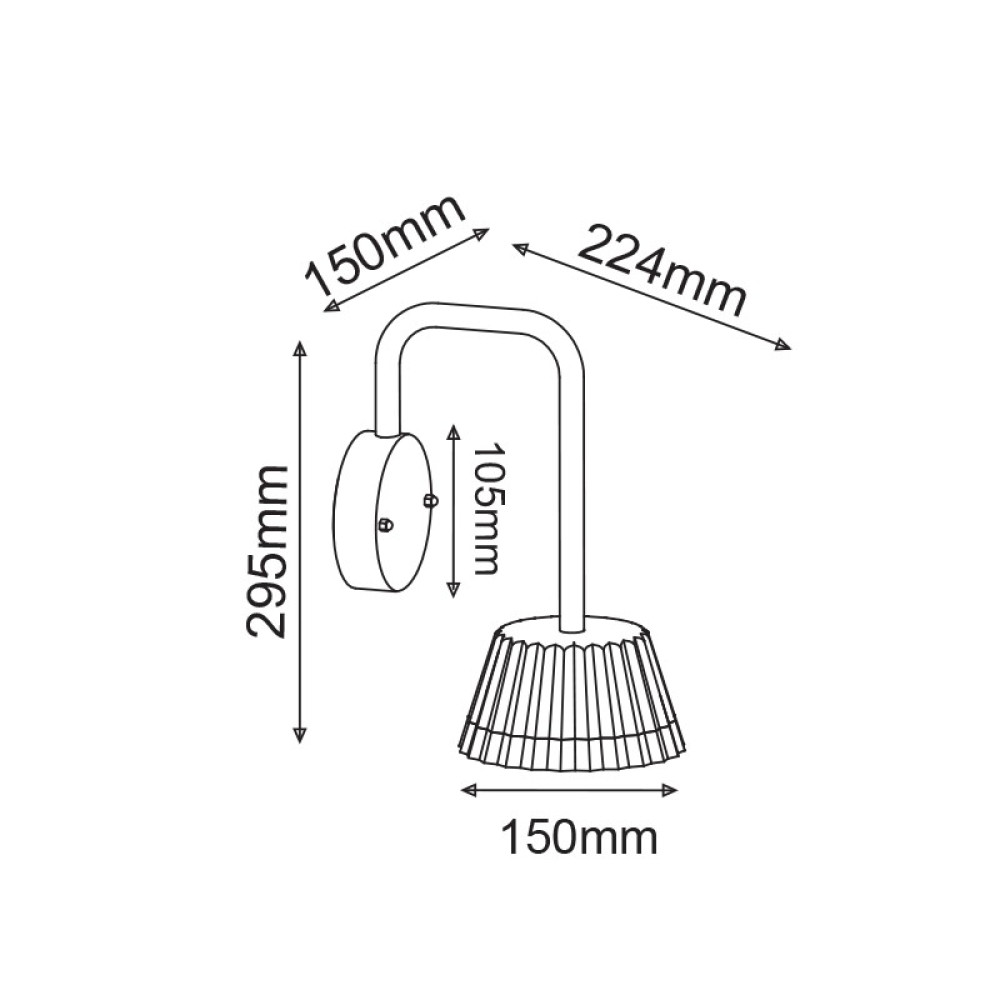 LED SMD WALL LUMINAIRE 10W 400LM 85° 230V AC 3.000K DARK GREY CRI80 IP54 30.000HRS