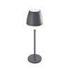 LED SMD TABLE BATTERY LUMINAIRE 2W 150LM 38° 3.000K DARK GREY CRI80 IP54