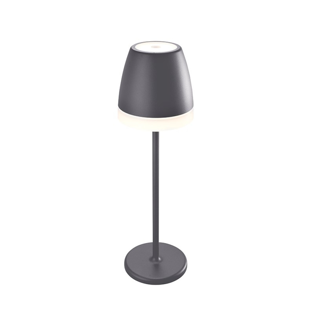 LED SMD TABLE BATTERY LUMINAIRE 2W 150LM 38° 3.000K DARK GREY CRI80 IP54