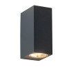 LED HP WALL LUMINAIRE 9W 430LM 40° 230V AC 3.000K DARK GREY CRI80 IP65 30.000HRS