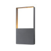 LED SMD WALL LUMINAIRE 4W 240LM 120° 230V AC 3.000K DARK GREY CRI80 IP54 30.000HRS