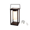 LED SMD TABLE SOLAR BATTERY LUMINAIRE 3W 150LM 180° 3.000K DARK GREY CRI80 IP54