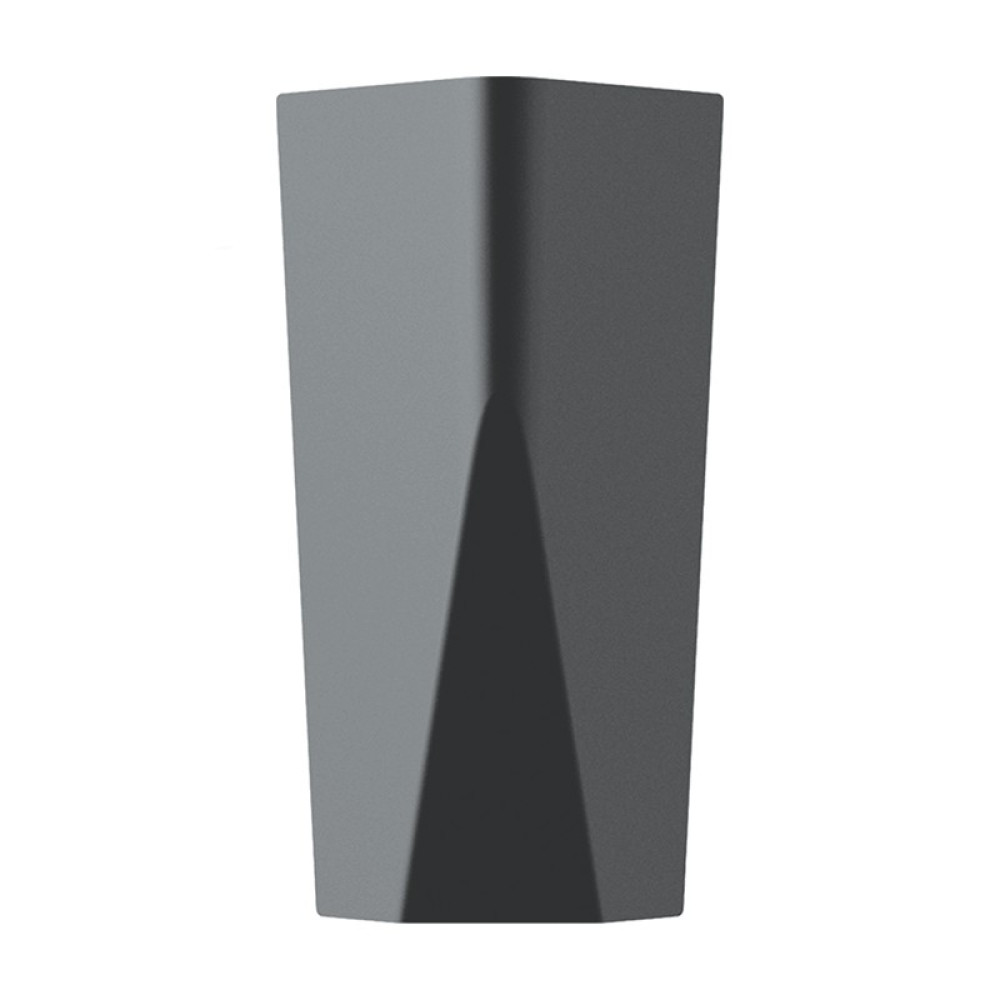 LED SMD WALL LUMINAIRE 11W 370LM 140° 230V AC 3.000K DARK GREY CRI80 IP65 30.000HRS