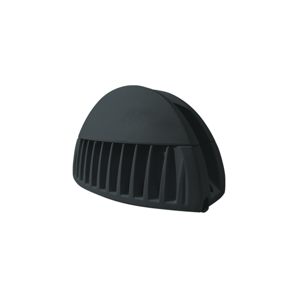 LED WINDOW VITRINE LUMINAIRE 9W 1050lm 110°x3° 230V AC 3000K MATT BLACK CRI80 IP65 40.000hrs