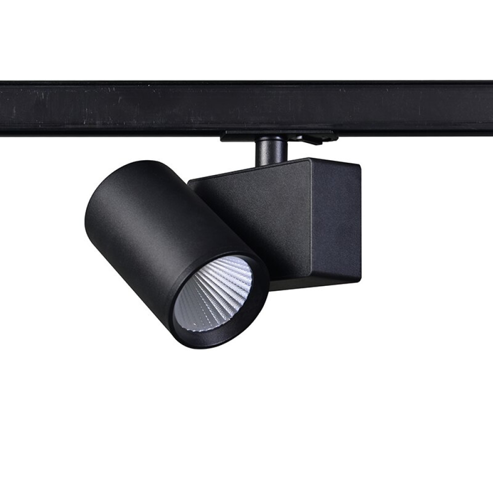 LED ΦΩΤΙΣΤΙΚΟ ΡΑΓΑΣ 230V AC 20W 3000K 1-PHASE 34° 2000LM Ra80 ΜΑΥΡΟ