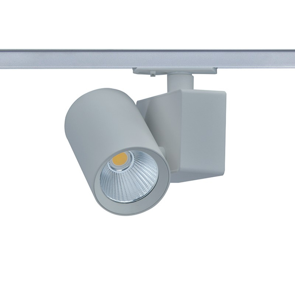 LED ΦΩΤΙΣΤΙΚΟ ΡΑΓΑΣ 230V AC 20W 3000K 1-PHASE 34° 2000LM Ra80 ΓΚΡΙ