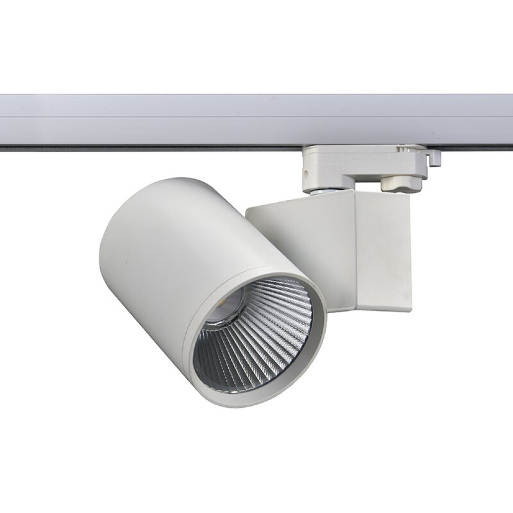 SAND WHITE LED ΦΩΤΙΣΤΙΚΟ ΡΑΓΑΣ 40W 4000K 3-PHASE 34° 4600LM 230V AC Ra80 5YRS