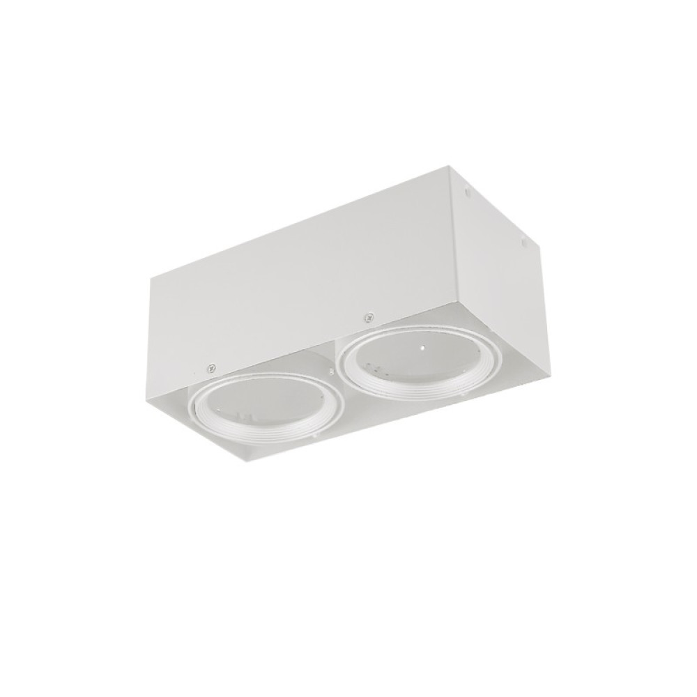 ΣΠΟΤ ΟΡΟΦΗΣ AR111 ΔΙΠΛΟ ΛΕΥΚΟ 150x300x120