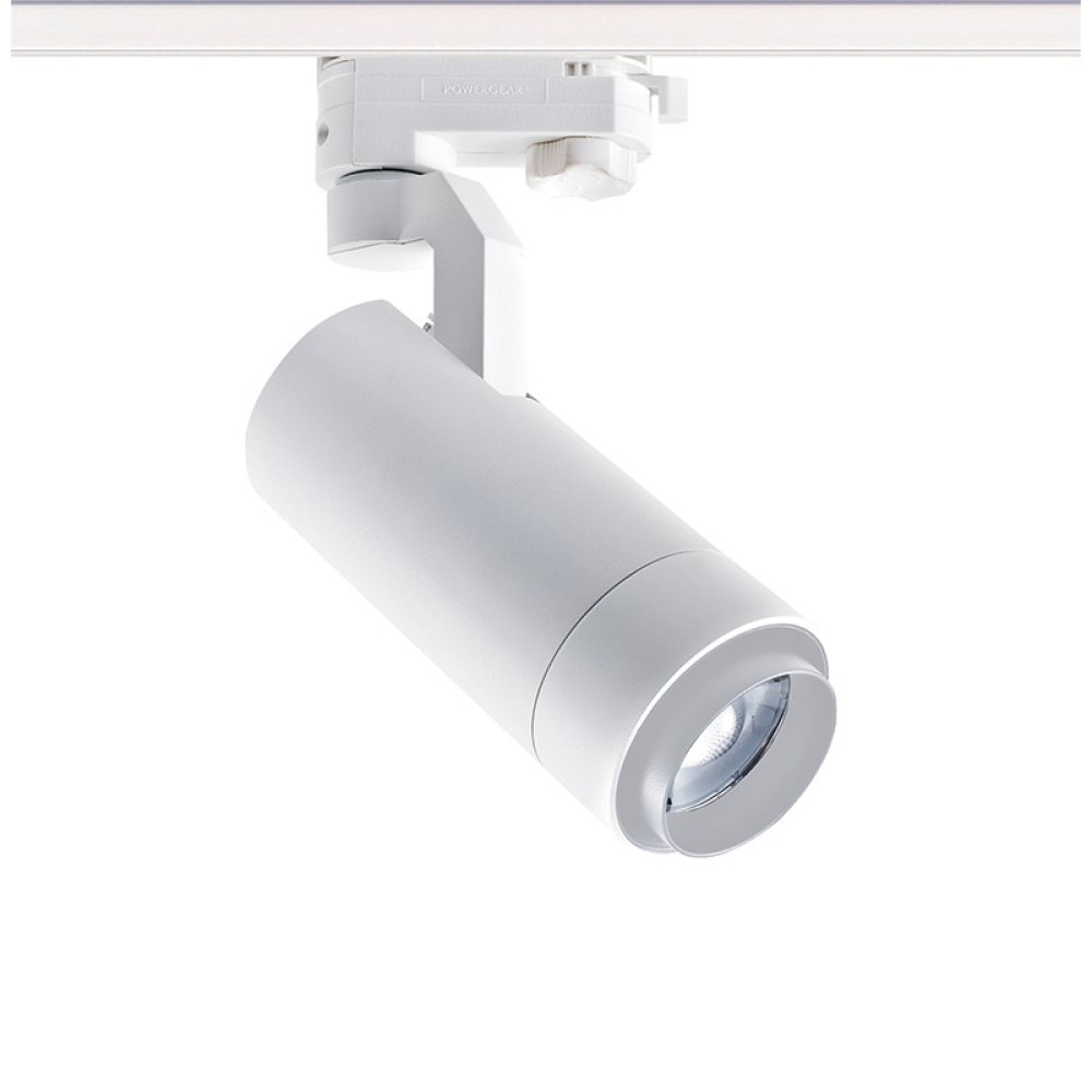LED ΦΩΤΙΣΤΙΚΟ ΡΑΓΑΣ 230V AC 15W 3000K 3-PHASE 20-50° 1450LM MAX Ra80 5YRS ΑΜΜΩΔΕΣ ΛΕΥΚΟ