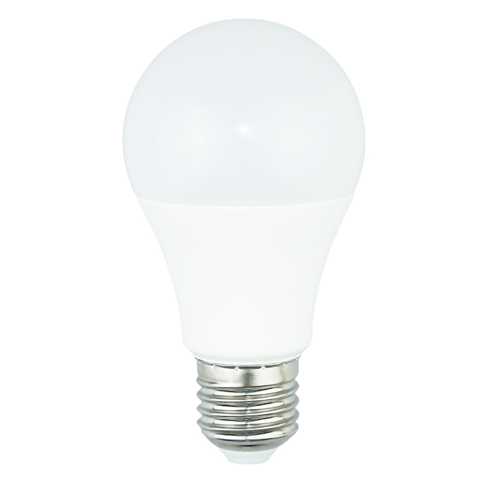 LED SMD 1xE27 A60 12W 3000K 230V AC 1330LM RA80 30000HRS 230° MICRO SENSOR