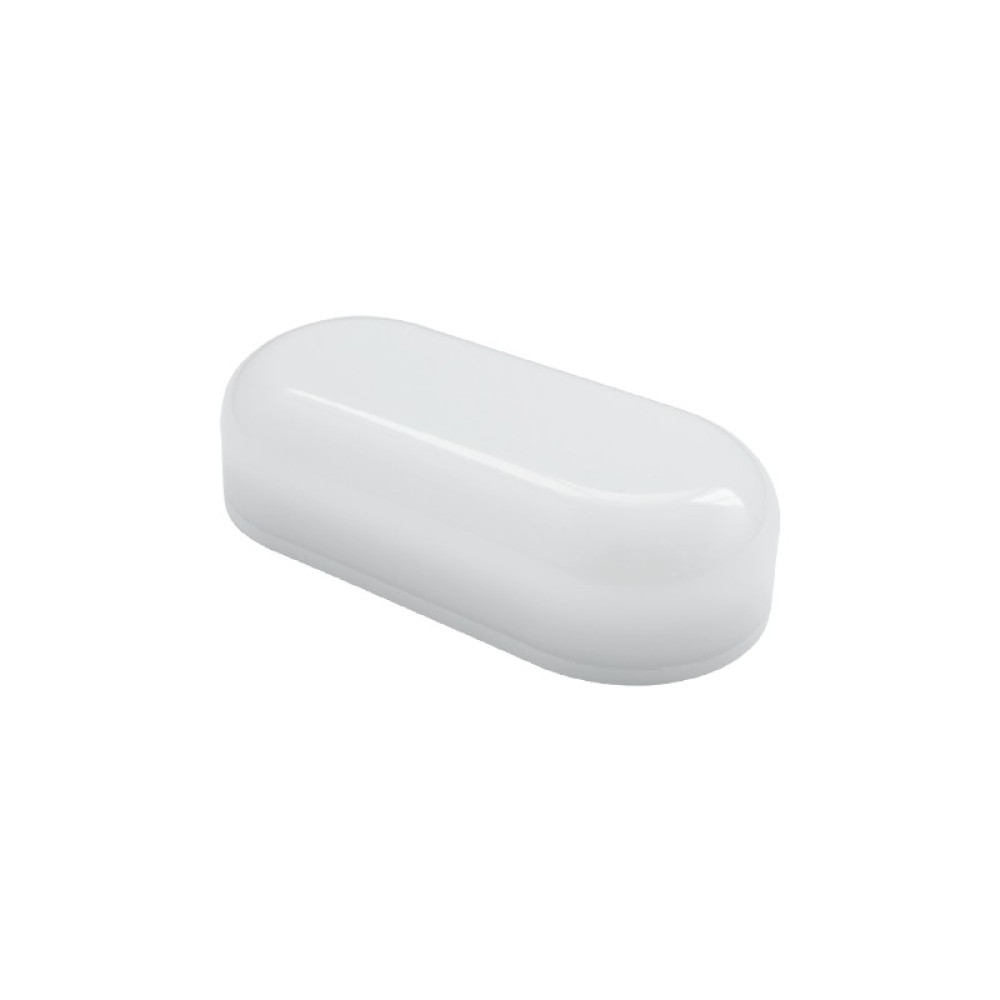 LED PC WHITE WALL LUMINAIRE 230V AC IP66 12W 1110lm 6000K 180° Ra80