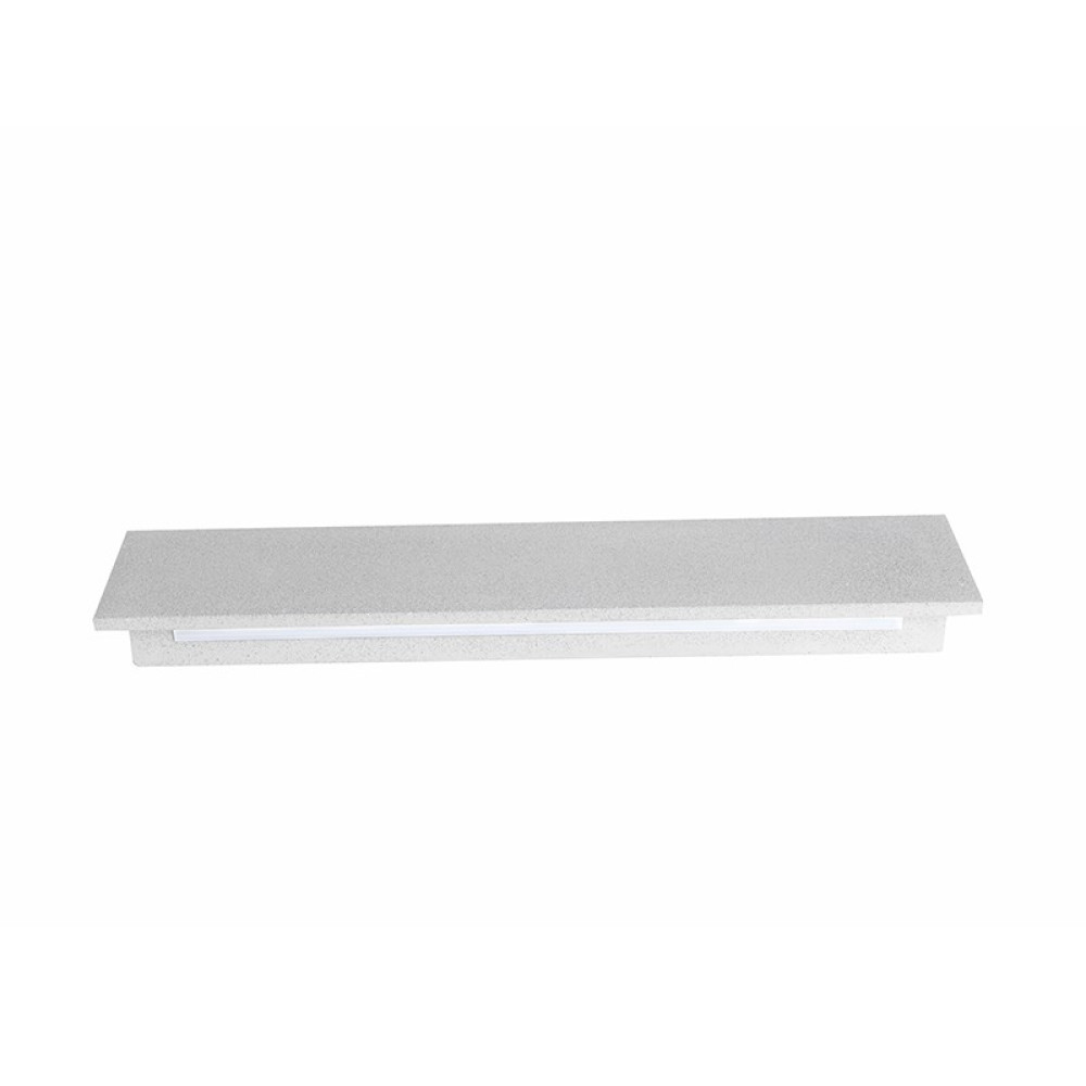 ΕΠΙΤΟΙΧΟ ΓΡΑΜΜΙΚΟ ΦΩΤΙΣΤΙΚΟ LED SMD 12W 760LM 230V AC 3000K RA80 IP65 30.000HRS ΛΕΥΚΟ ΤΣΙΜΕΝΤΟ