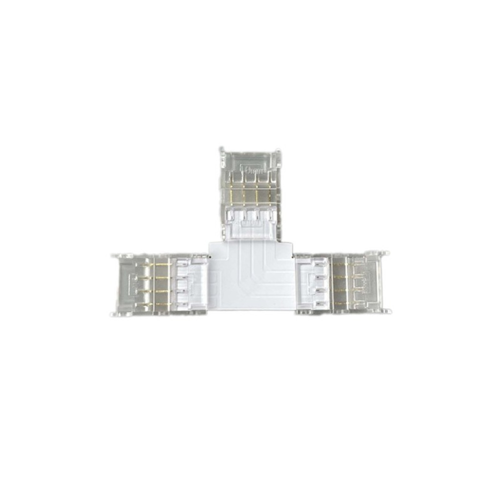 ΣΥΝΔΕΣΜΟΣ T ΓΙΑ 10mm RGB 5050 ΛΩΡΙΔΑ LED SMD TAINIA