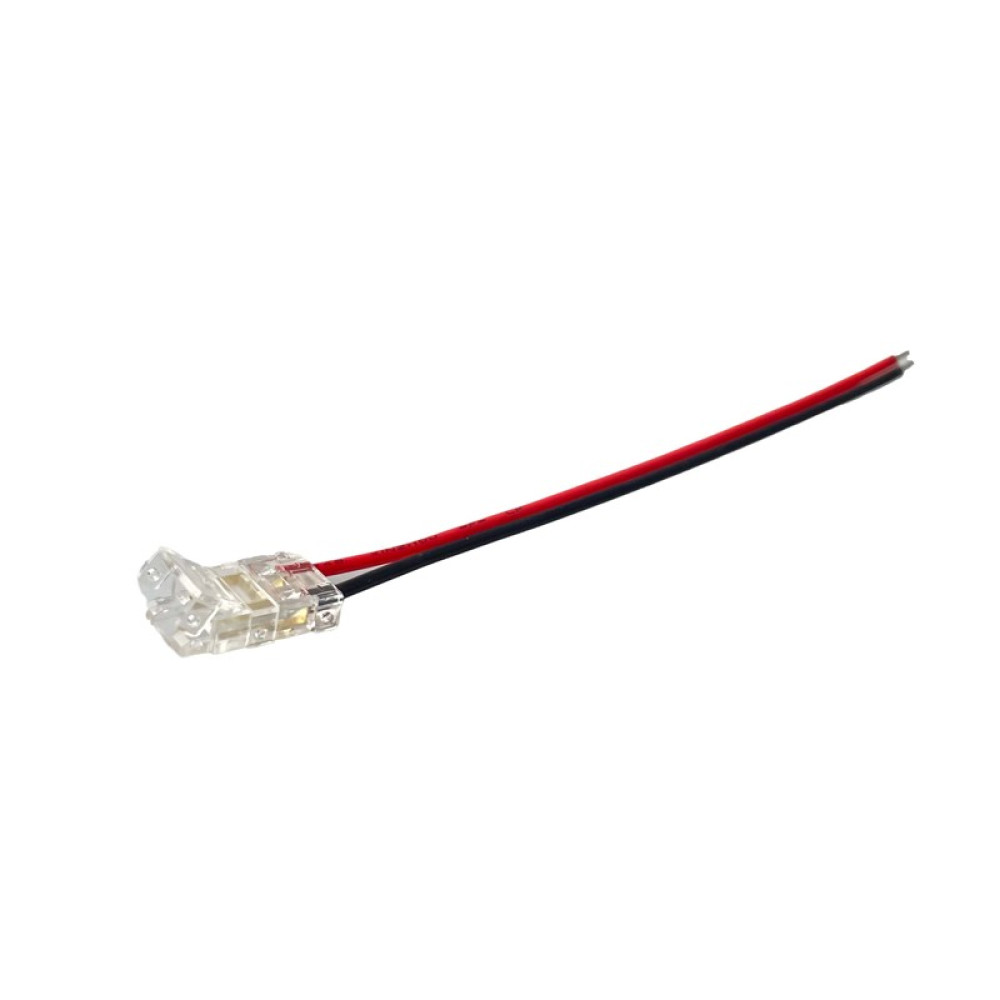 ΚΑΛΩΔΙΟ ΤΡΟΦΟΔΟΣΙΑΣ ΓΙΑ 8mm ΜΟΝΟΧΡΩΜΗ 2835 COB ΛΩΡΙΔΑ LED
