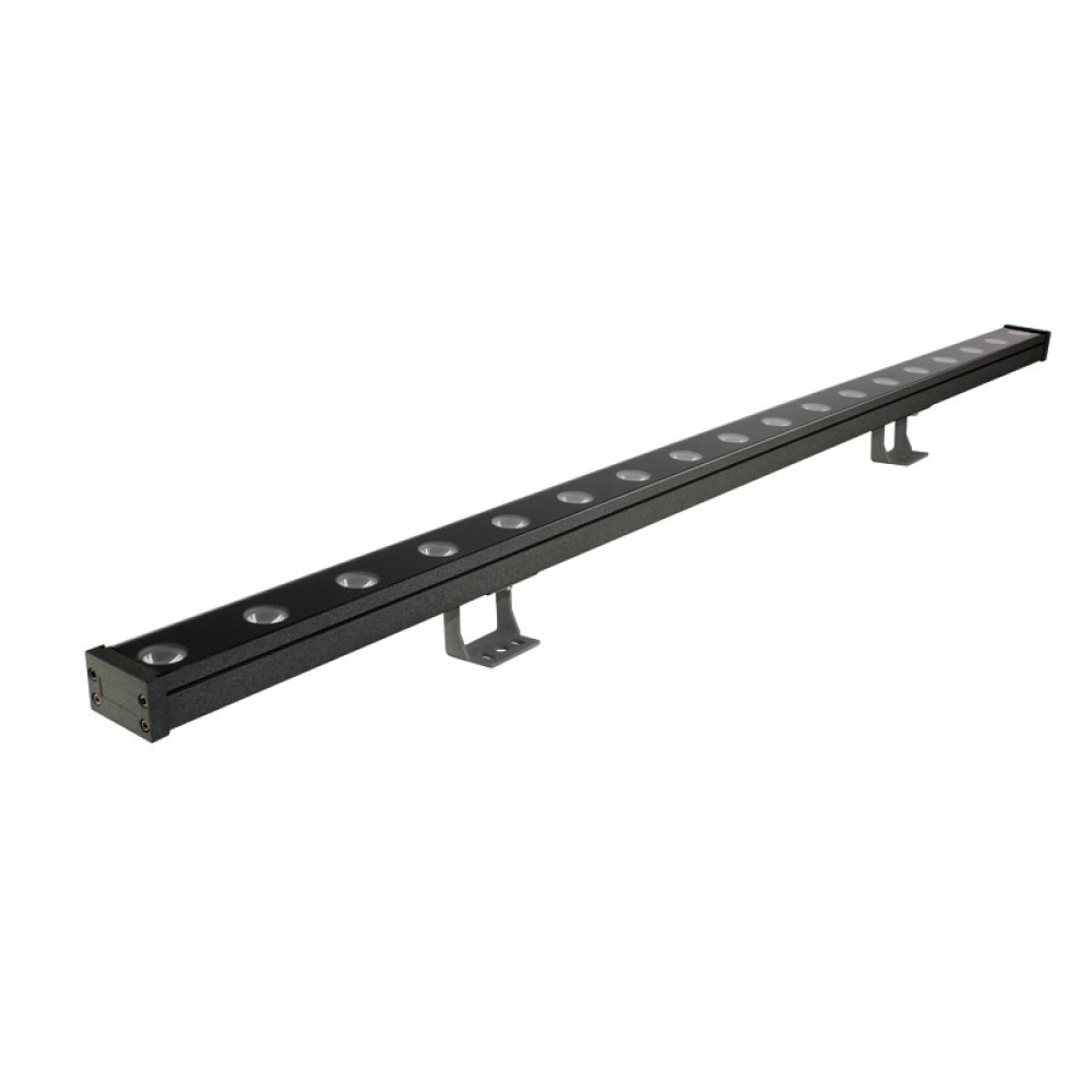 LED ΓΡΑΜΜΙΚΟΣ ΠΡΟΒΟΛΕΑΣ ΓΚΡΙ 1m 36W 3000K 2520LM 3000K  15°x60° IP66 3 YEARS