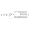 LED ΦΩΤΙΣΤΙΚΟ ΟΔΙΚΟΥ ΓΚΡΙ 230V AC 30W 3000LM 4000K 120X50˚ CLASS I IP66