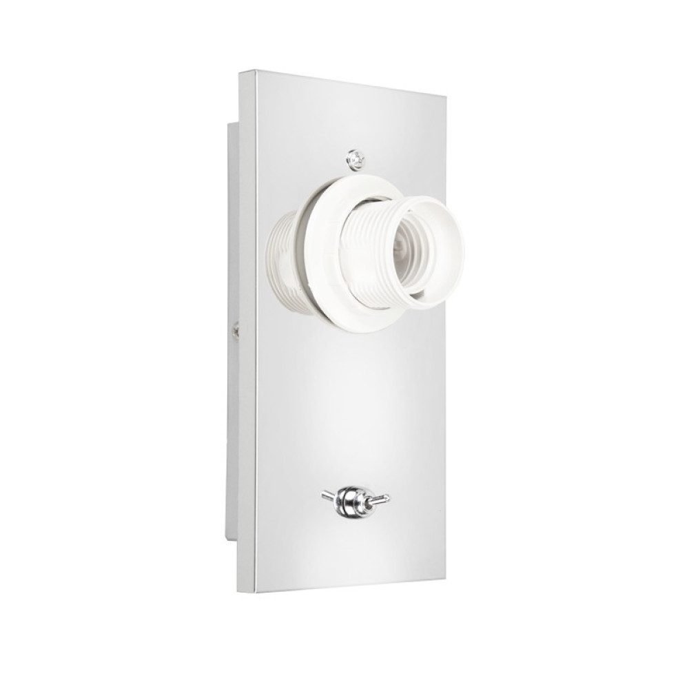 NETTO ΒΑΣΗ ΑΠΛΙΚΑΣ ΧΡΩΜΙΟΥ ΜΕΤΑΛΛΙΚΗ LED 3W 3200K 210Lm &amp; ΣΥΜΒΑΤΙΚΟ 1ΧΕ27 IP20 90Χ180mm
