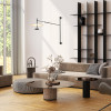 Επιτοίχιο Φωτιστικό LED ACA Maison OKN5013WBK Αμμώδες Μαύρο 9W 3000K 310lm