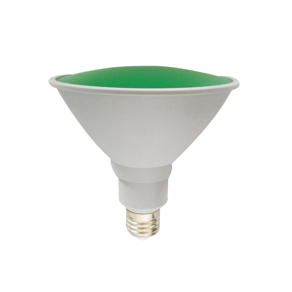 LED SMD ΠΡΑΣΙΝΟ PAR38 15W 1150LM 42V AC RA80 30000HRS 110° 1xE27  IP65