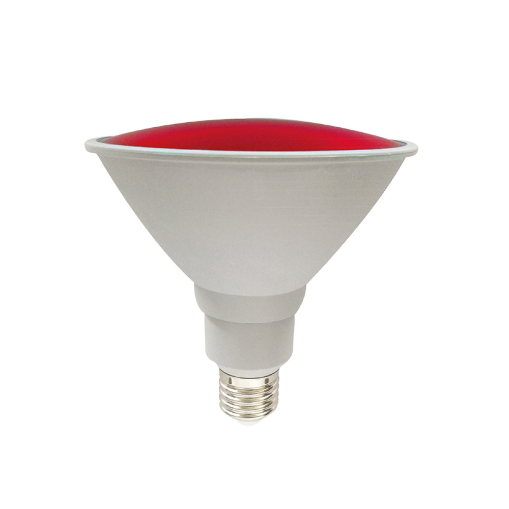 LED SMD  ΚΟΚΚΙΝΟ PAR38 15W 1150LM 230V AC RA80 30000HRS 110°  1xE27  IP65