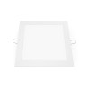 LED ΠΑΝΕΛ ΧΩΝΕΥΤΟ 230V AC 18W 4000K 1800LM Ra80 Φ223mm ΛΕΥΚΟ ΤΕΤΡΑΓΩΝΟ