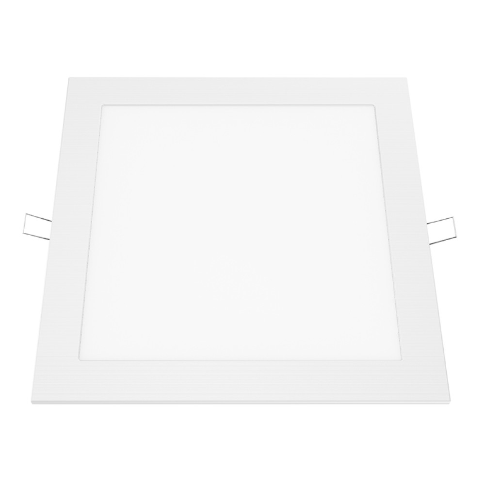 LED ΠΑΝΕΛ ΧΩΝΕΥΤΟ 230V AC 23W 6500K 2120LM Ra80 Φ300mm ΛΕΥΚΟ ΤΕΤΡΑΓΩΝΟ