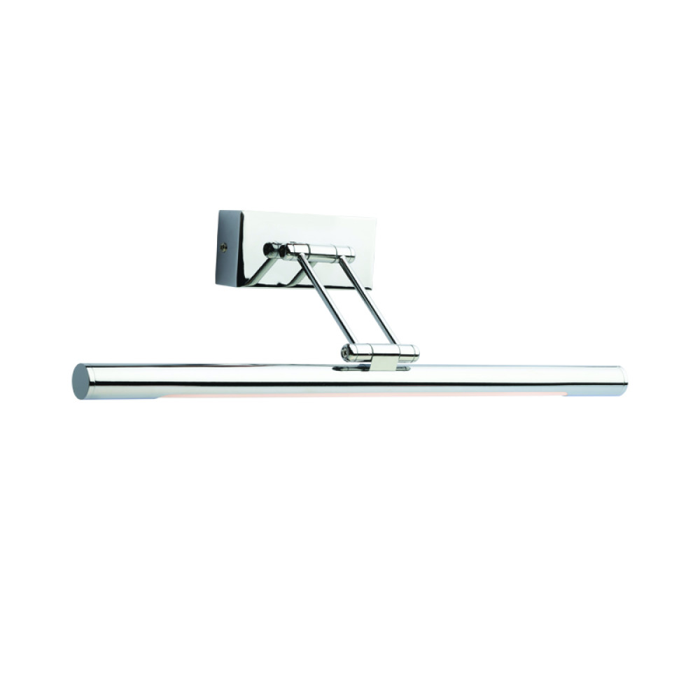RIO-ΦΩΤΙΣΤΙΚΟ ΕΠΙΤΟΙΧΟ ΧΡΩΜΙΟ ΜΕΤΑΛΛΙΚΟ LED 12W 4000K 780LM IP44 50X19X6CM