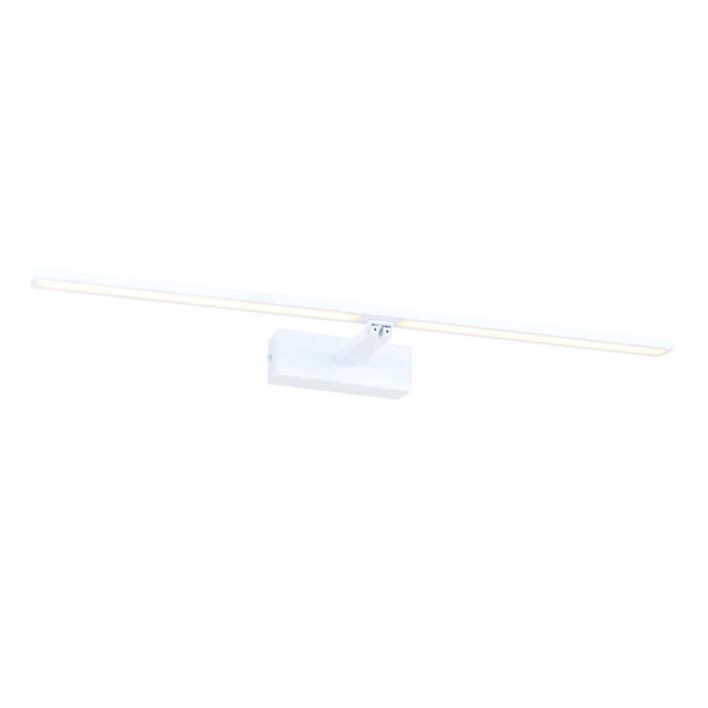 PALMA-ΦΩΤΙΣΤΙΚΟ ΕΠΙΤΟΙΧΟ ΛΕΥΚΟ ΜΕΤΑΛΛΙΚΟ LED 12W 3000K 780LM  IP44 66,5X14,5X5CM