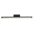 CHLOE-ΦΩΤΙΣΤΙΚΟ ΕΠΙΤΟΙΧΟ ΜΑΥΡΟ ΜΑΤ ΜΕΤΑΛΛΙΚΟ LED 16W 3000K 1040LM IP44 56X7X7CM