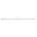 CHLOE-ΦΩΤΙΣΤΙΚΟ ΕΠΙΤΟΙΧΟ ΛΕΥΚΟ ΜΑΤ ΜΕΤΑΛΛΙΟ LED 16W 3000K 1040LM IP44 56X7X7CM
